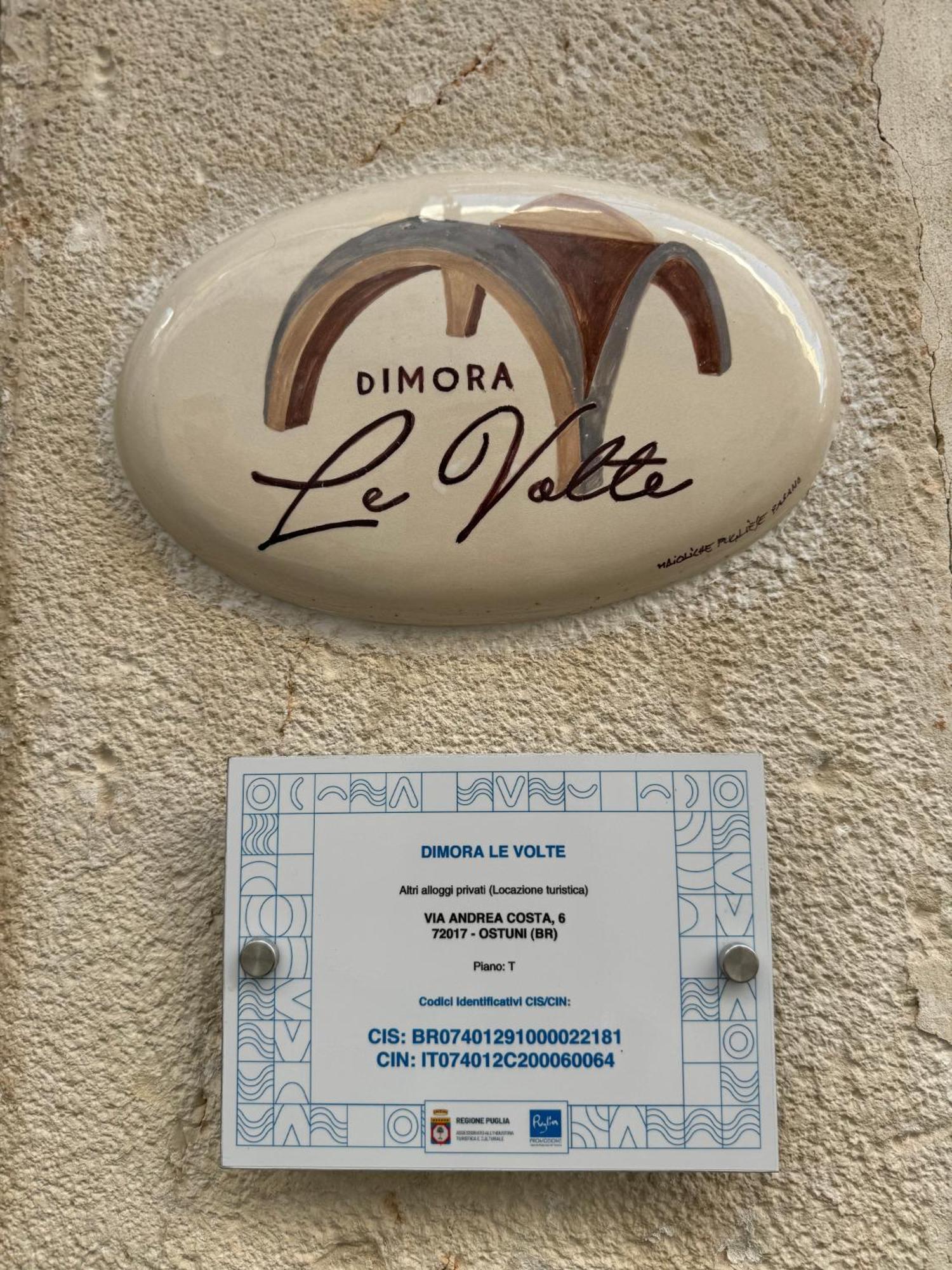 Villa Dimora Le Volte Ostuni Esterno foto